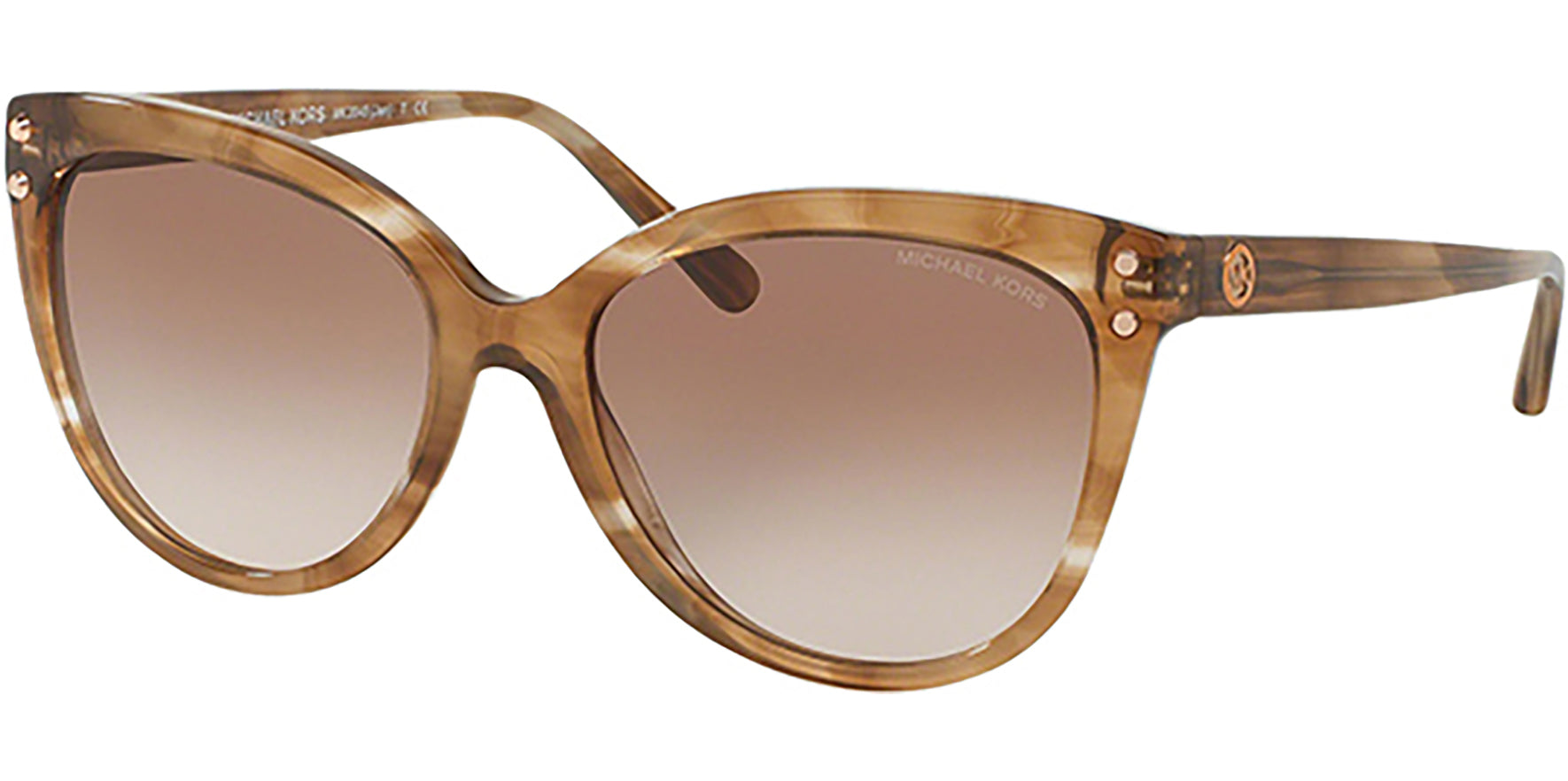 Michael Kors Jan Marbled Cat-Eye w/ Gradient Lens - Eyedictive