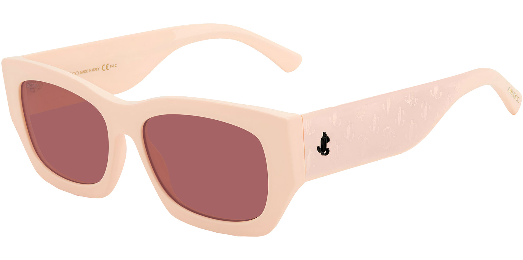 Jimmy Choo Cami Wide Temple Geometric - Eyedictive