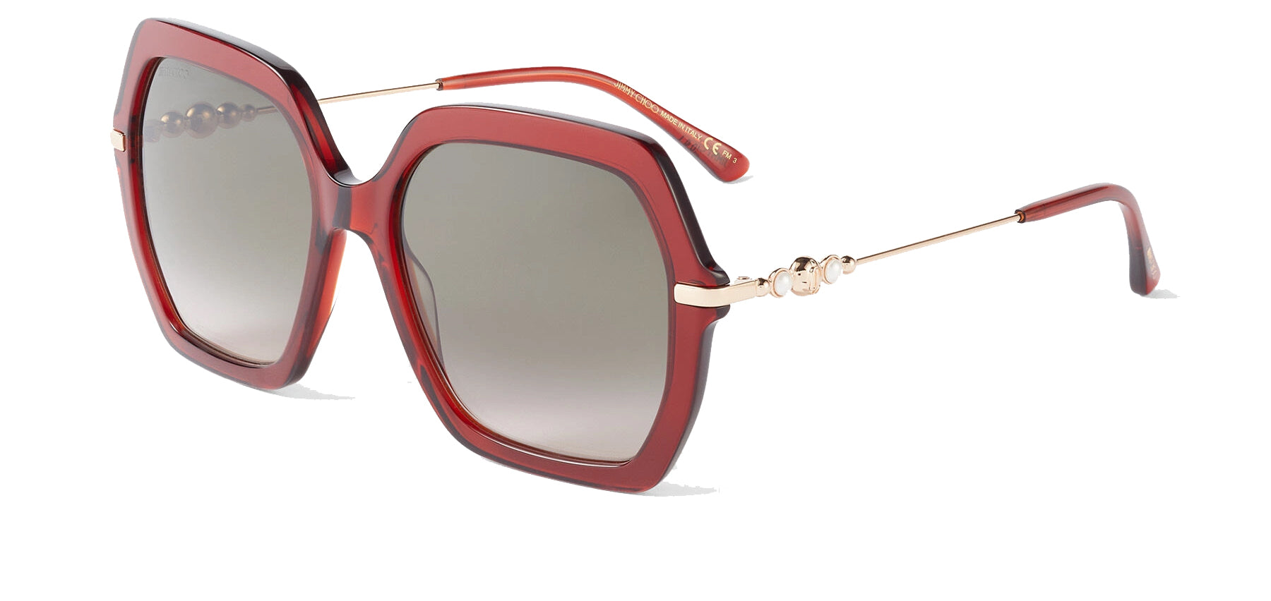Jimmy Choo Esther Oversize Geometric Butterfly - Eyedictive