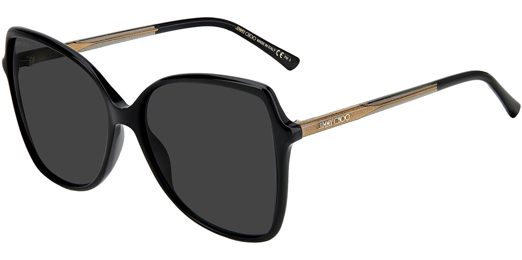 Jimmy Choo Fede Oversize Squared Butterfly - Eyedictive