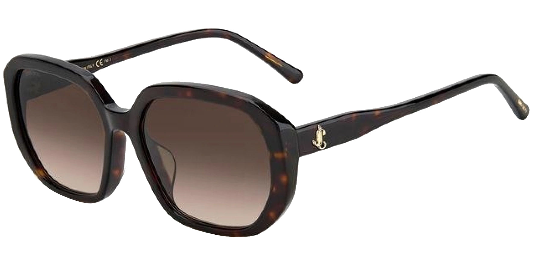 Jimmy Choo Karly Mod Square w/ Gradient Lens - Eyedictive
