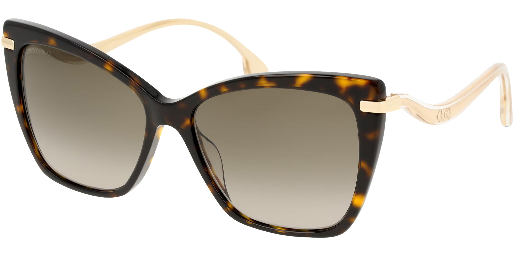 Jimmy Choo Selby Curved Temple Cat Eye - Eyedictive