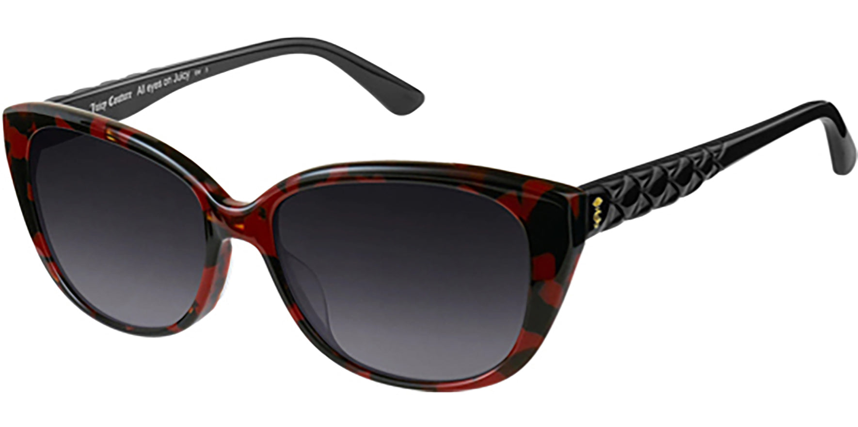 Juicy Couture Quilted Temple Cat Eye w/ Gradient Lens - Eyedictive