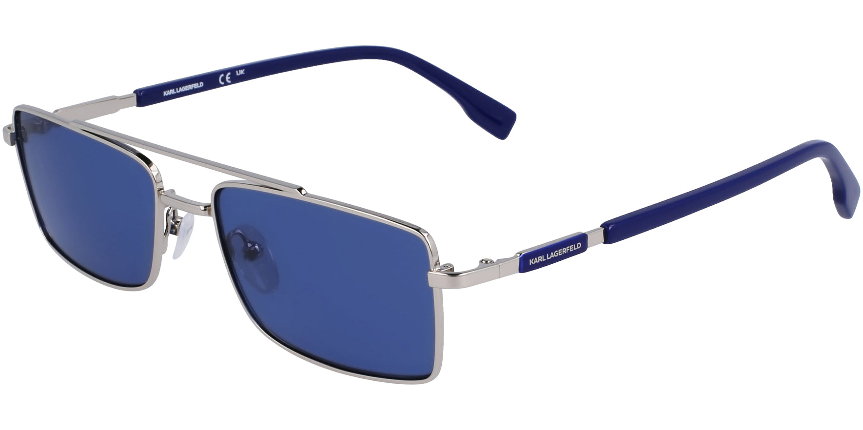 Karl Lagerfeld Sleek Rectangular Navigator - Eyedictive