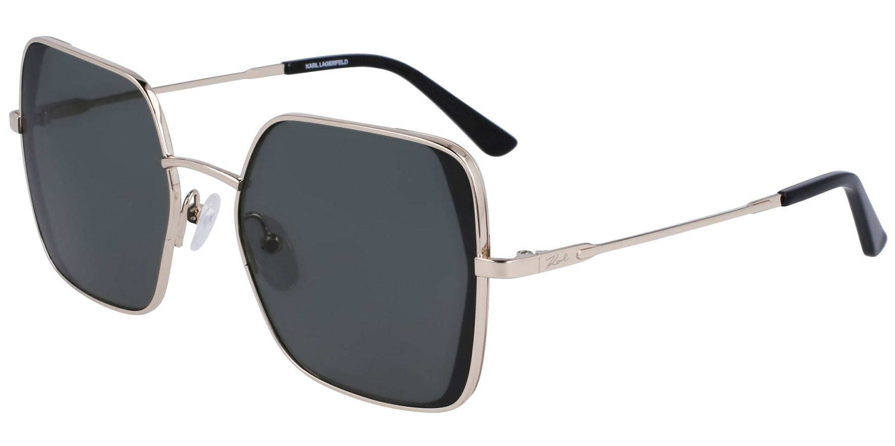 Karl Lagerfeld Oversized Metal Square - Eyedictive