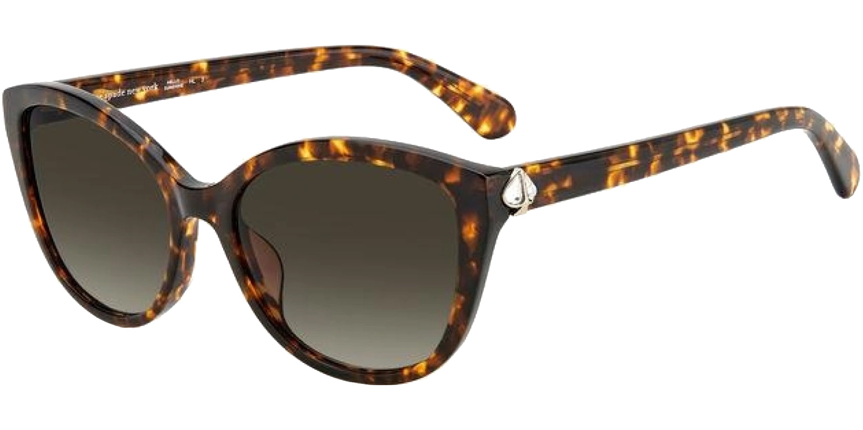 Kate Spade Hensley Havana Cat Eye w/ Gradient Lens - Eyedictive
