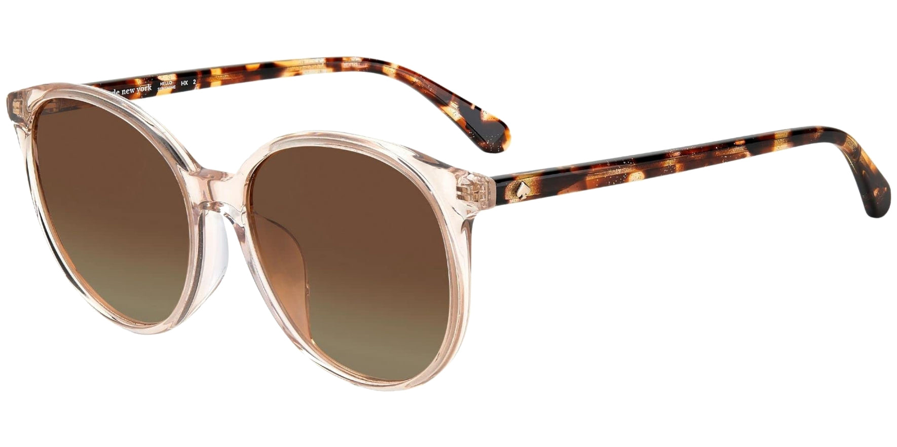 Kate Spade Kaia Crystal Oversized Round w/ Gradient Lens - Eyedictive