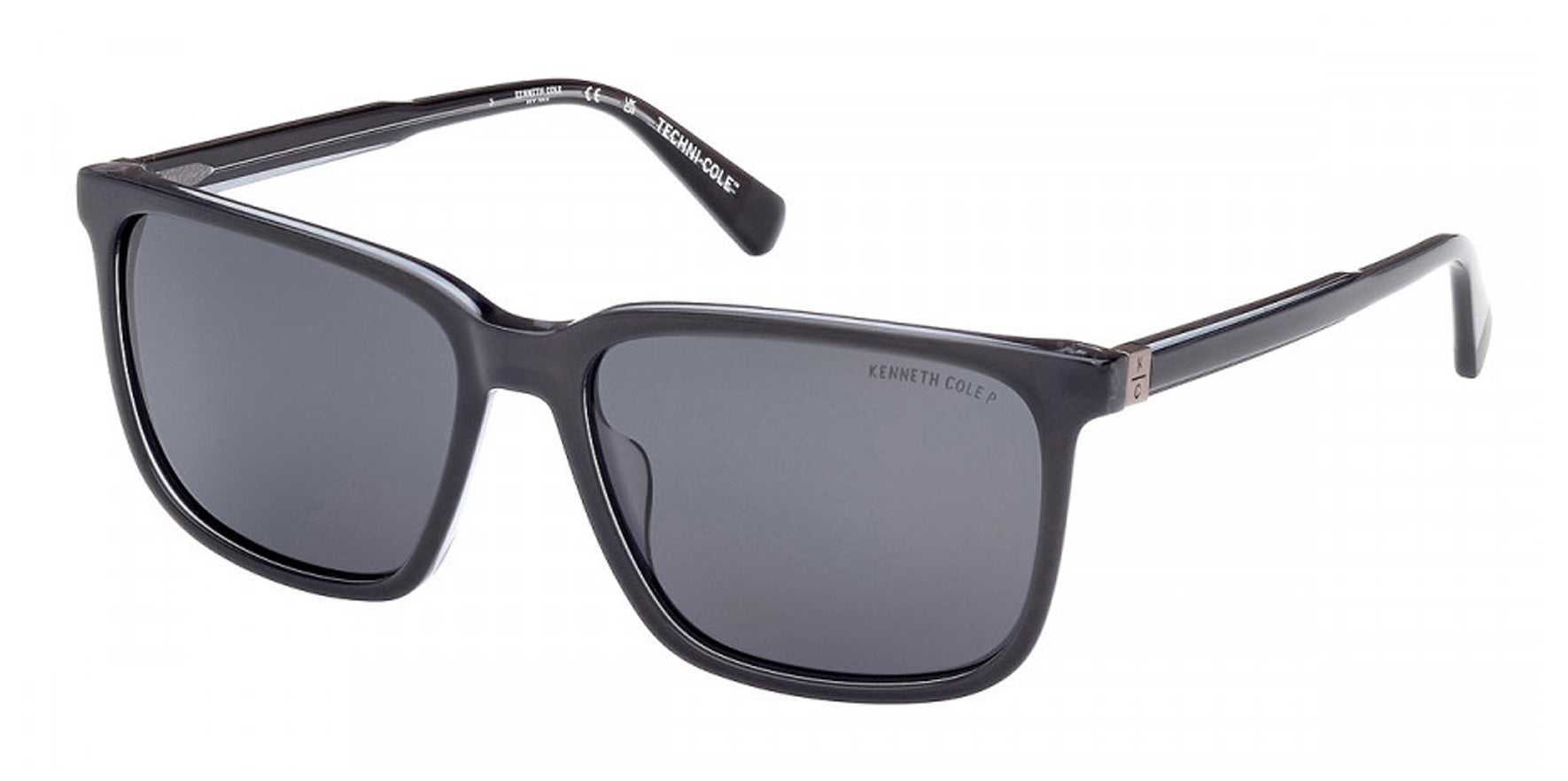 Kenneth Cole New York Polarized Techni-Cole Modern Square - Eyedictive