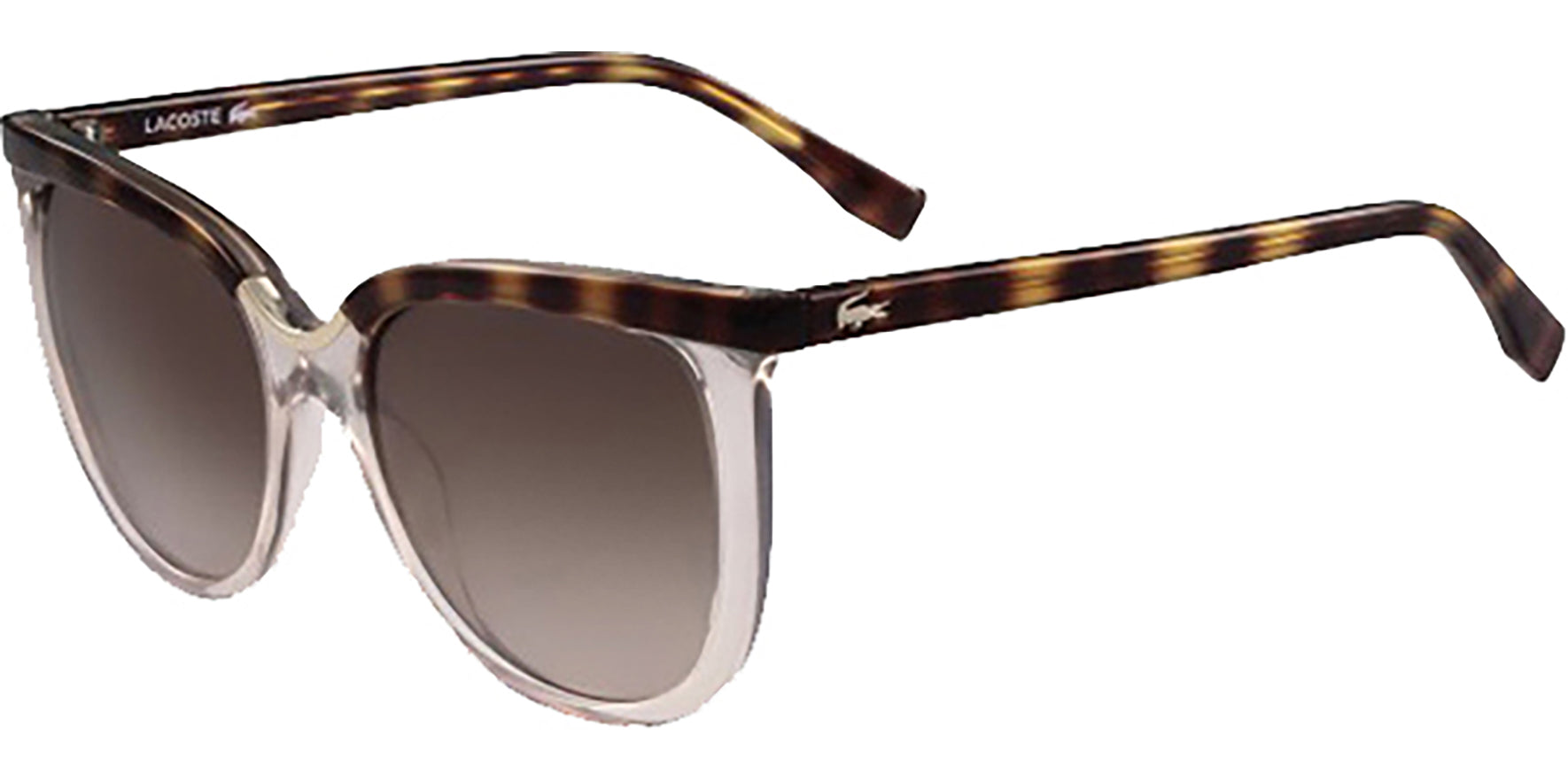 Lacoste Gold Brim Rounded Cat Eye - Eyedictive