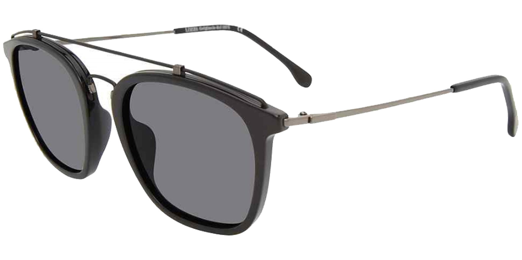 Lozza Firenze Collection Black Square Brow-Bar Pantos - Eyedictive