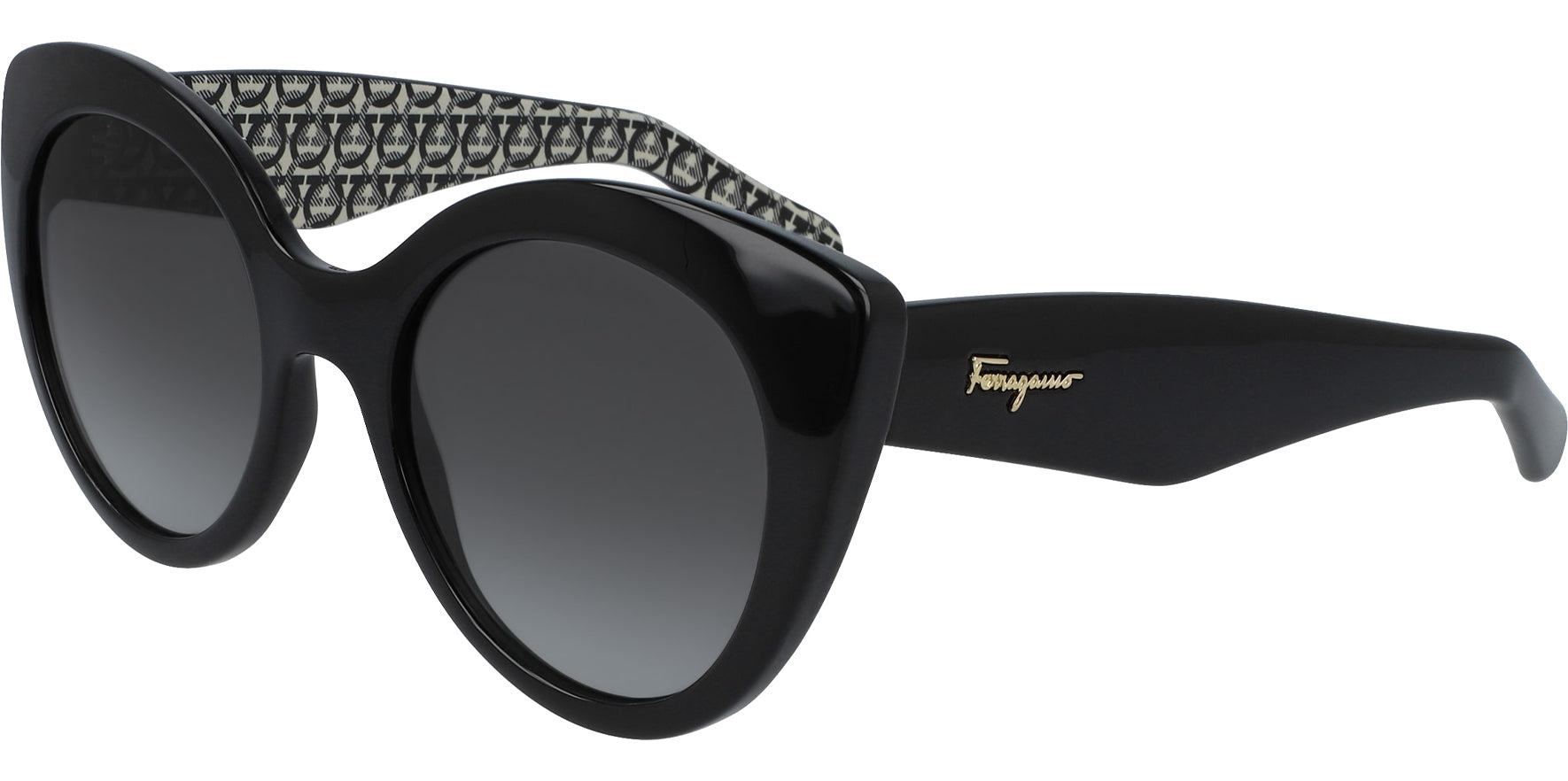 Salvatore Ferragamo Wide Temple Butterfly - Eyedictive