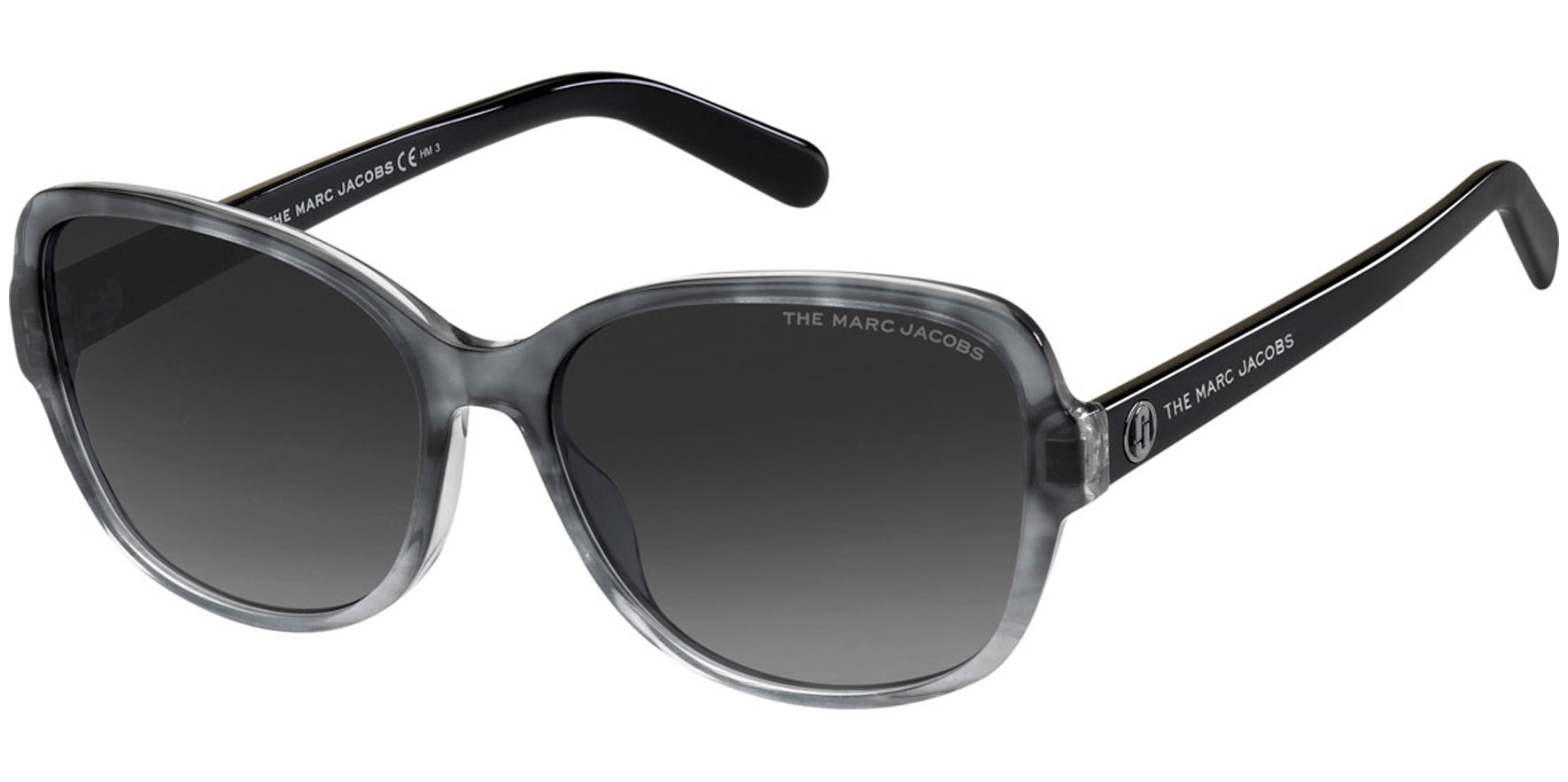 Marc Jacobs Havana Gray Cat Eye w/ Gradient Lens - Eyedictive