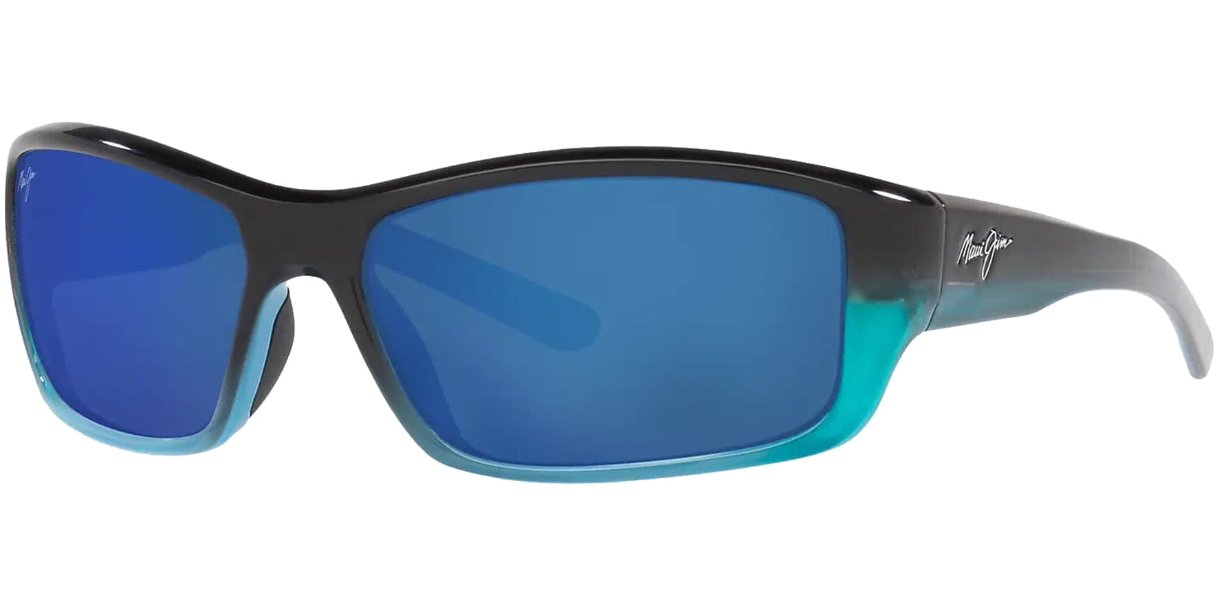 Maui Jim Barrier Reef Polarized Blue w/ Turquoise Wrap - Eyedictive