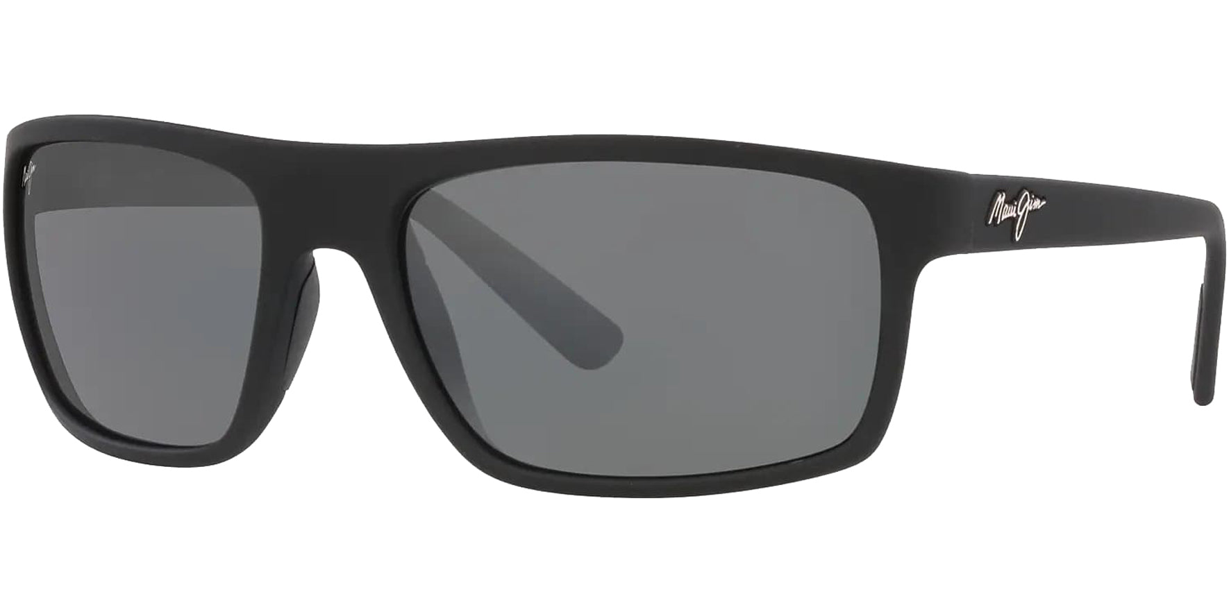 Maui Jim Byron Pay Polarized Wrap Sunglasses w/ Glass Lens - Eyedictive