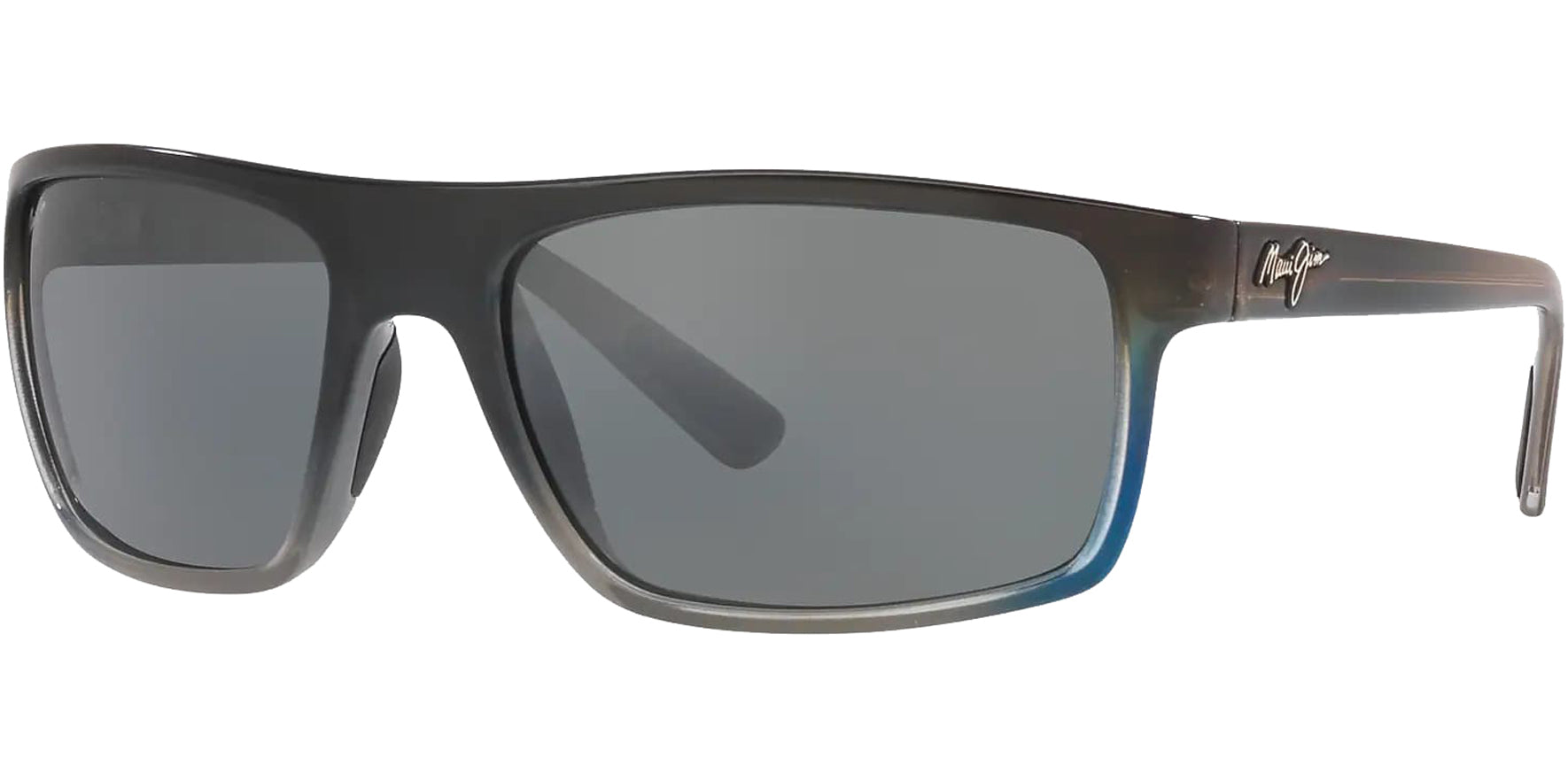 Maui Jim Byron Pay Polarized Wrap Sunglasses w/ Glass Lens - Eyedictive