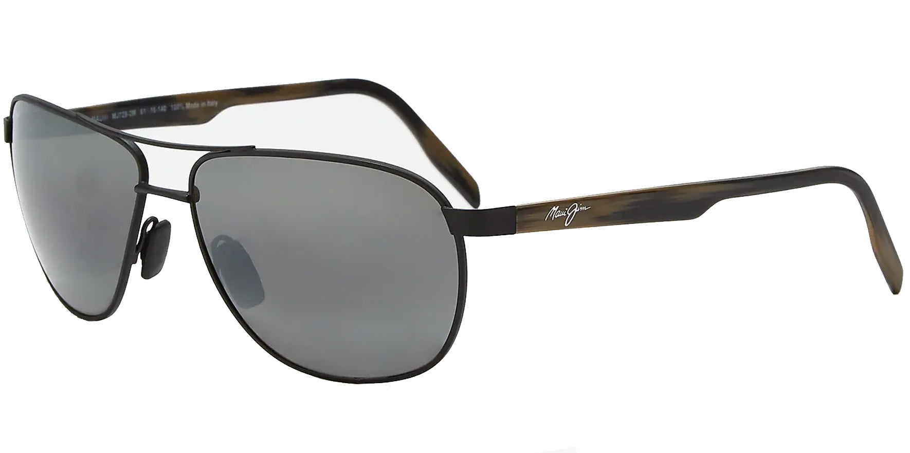 Maui Jim Castles Polarized Aviator w/ Glass Lens - Eyedictive