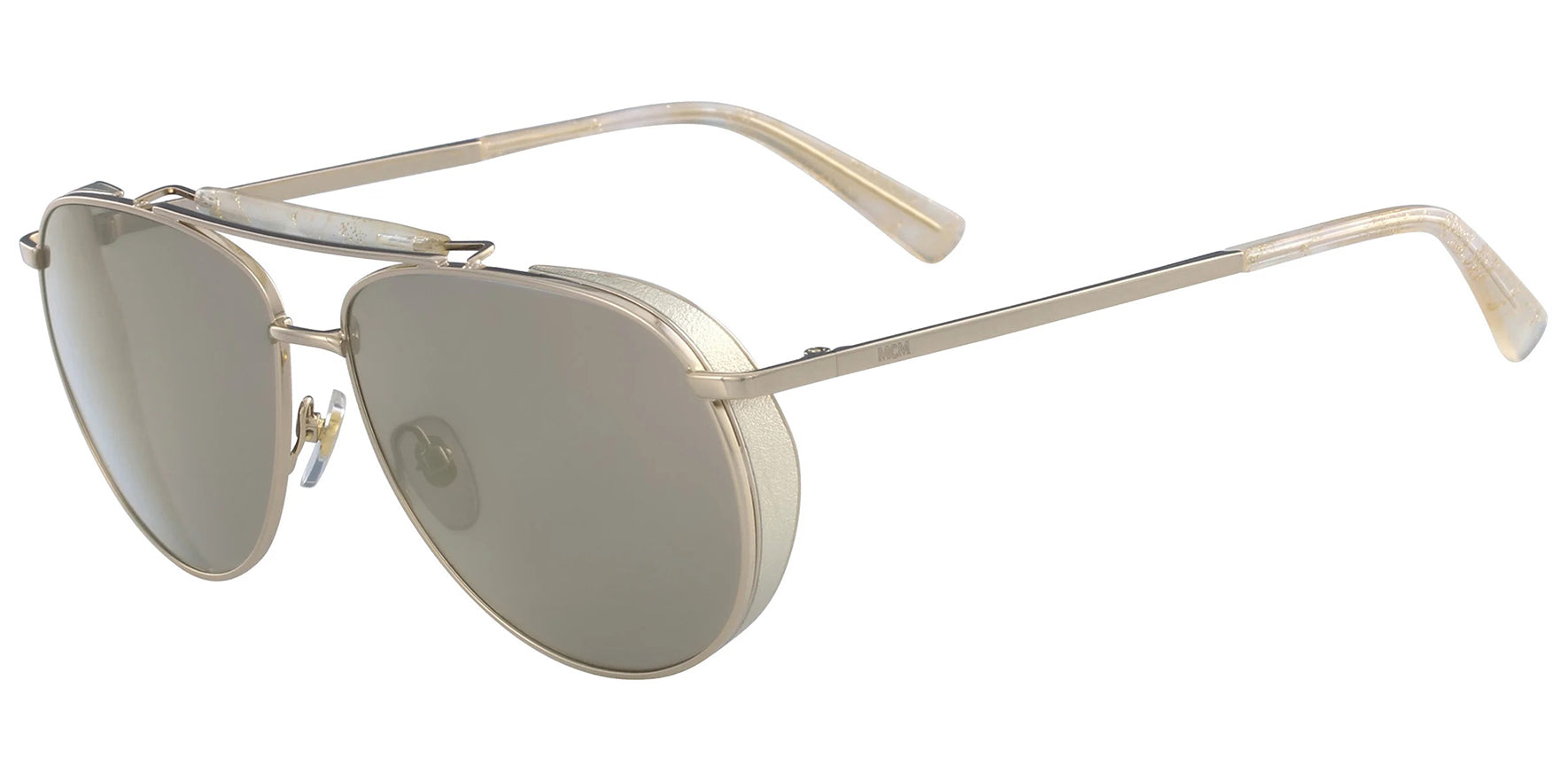 MCM Vintage Style Side-Shield Aviator - Eyedictive