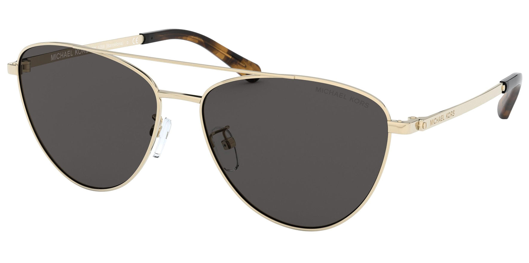 Michael Kors Barcelona Light Gold-Tone Stylized Pilot - Eyedictive