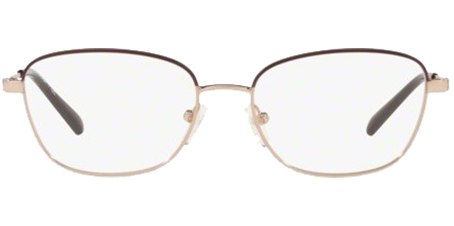 Michael Kors Key Largo Rose Gold-Tone Eyeglass Frames - Eyedictive