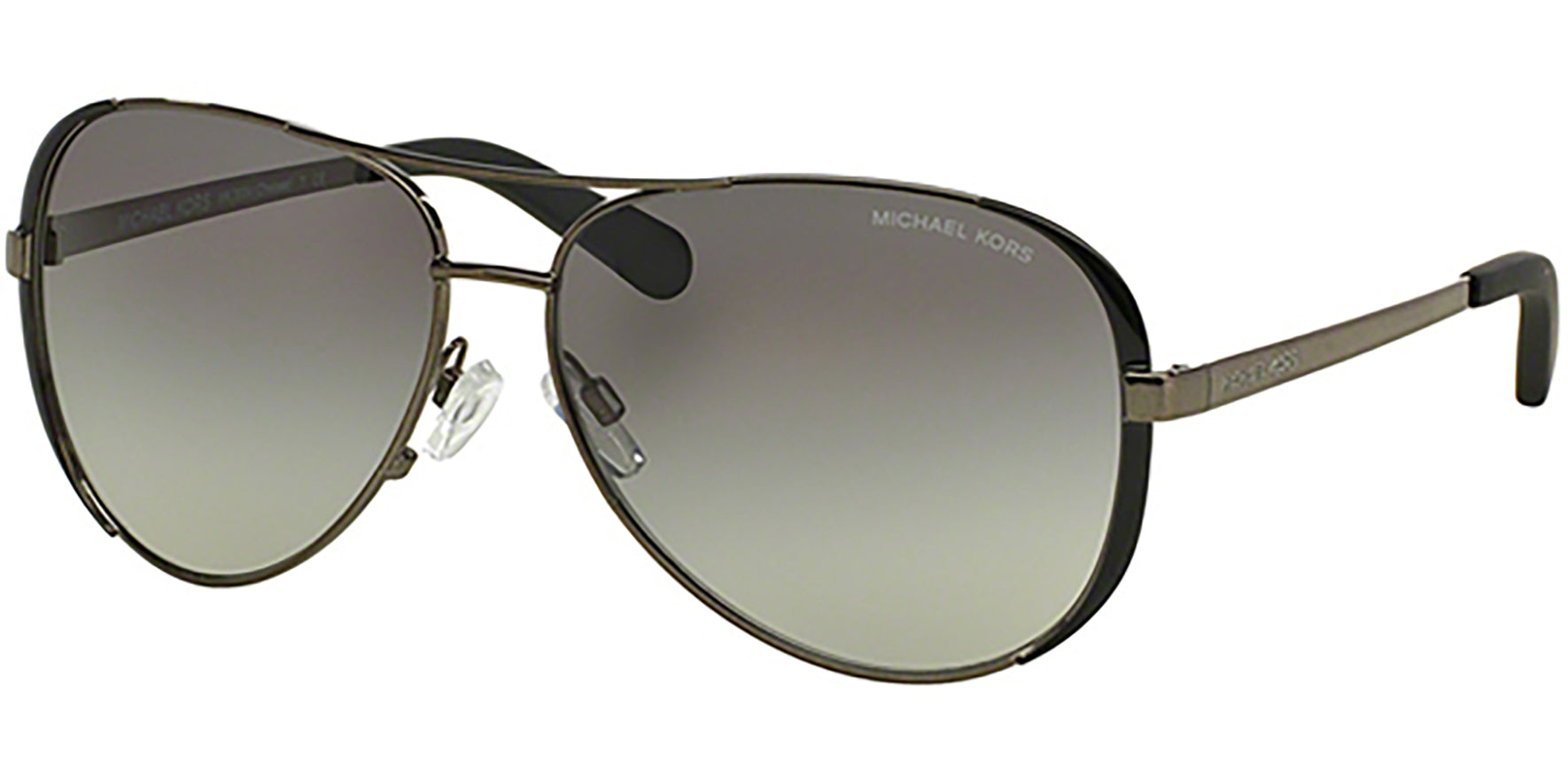 Michael Kors Chelsea Gunmetal/Black Aviator - Eyedictive