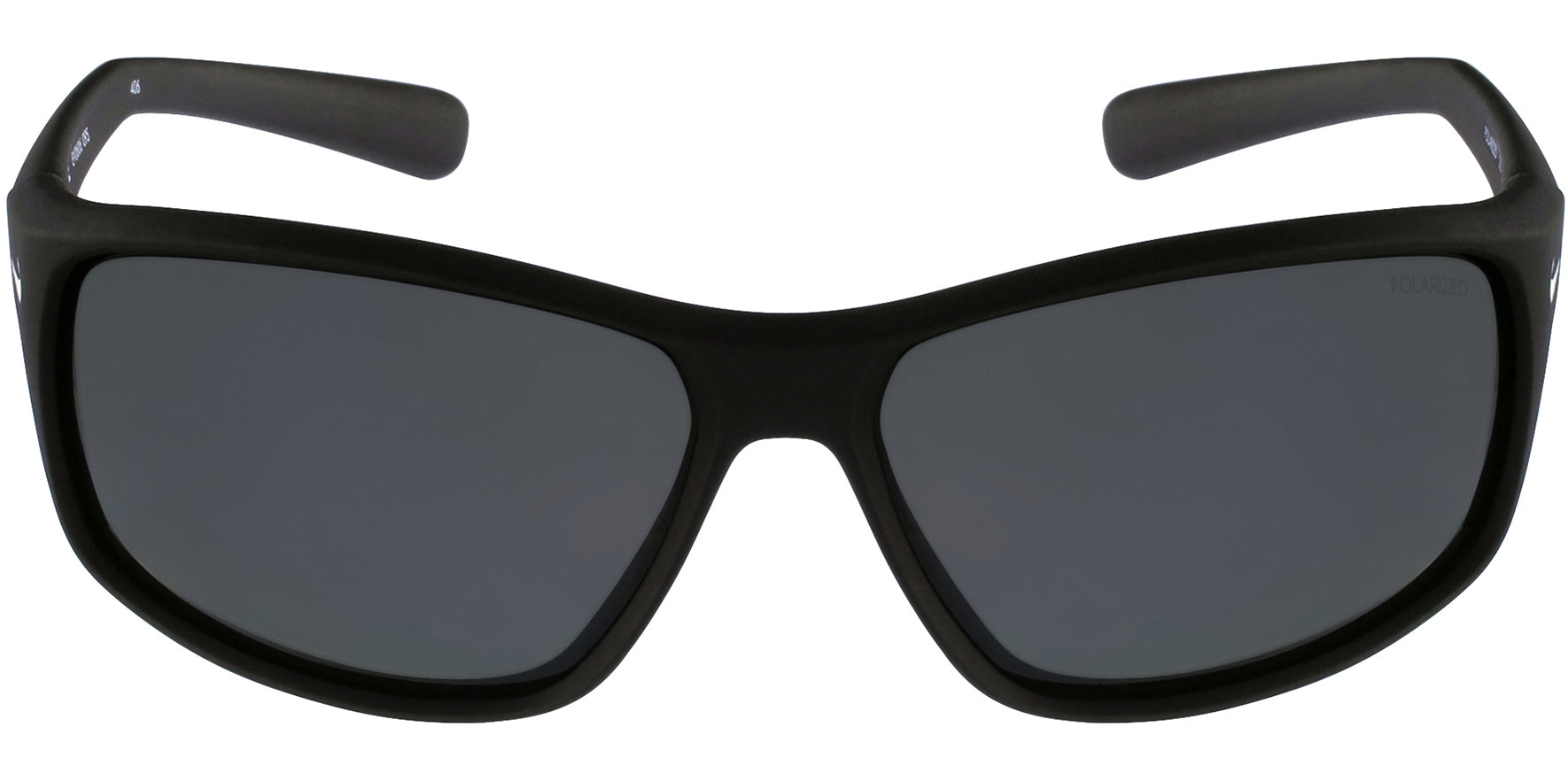 Nike Adrenaline Polarized Matte Black Sport Wrap - Eyedictive