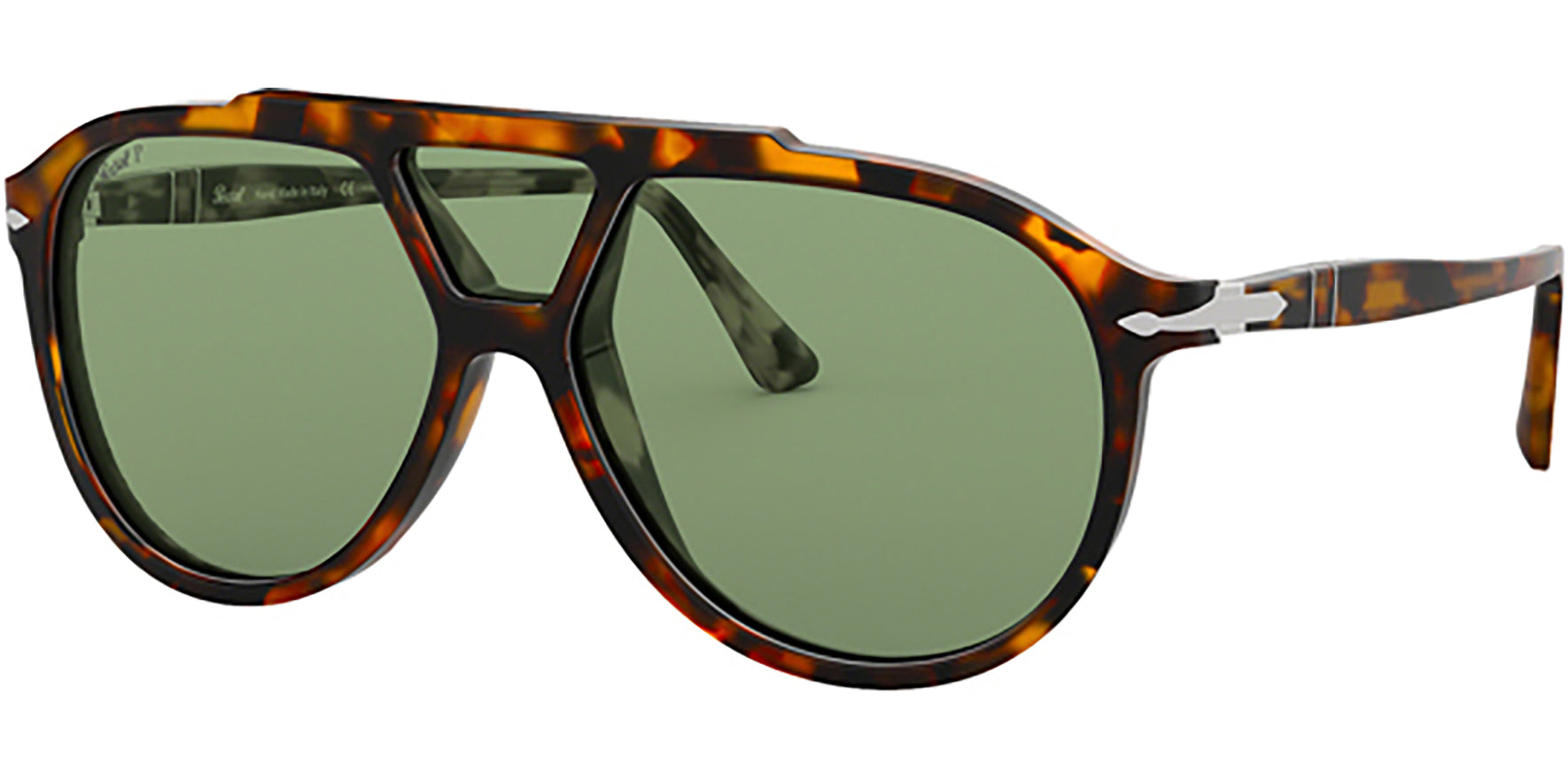 Persol Polarized Pilot w/ Tempered Glass Lens - Eyedictive