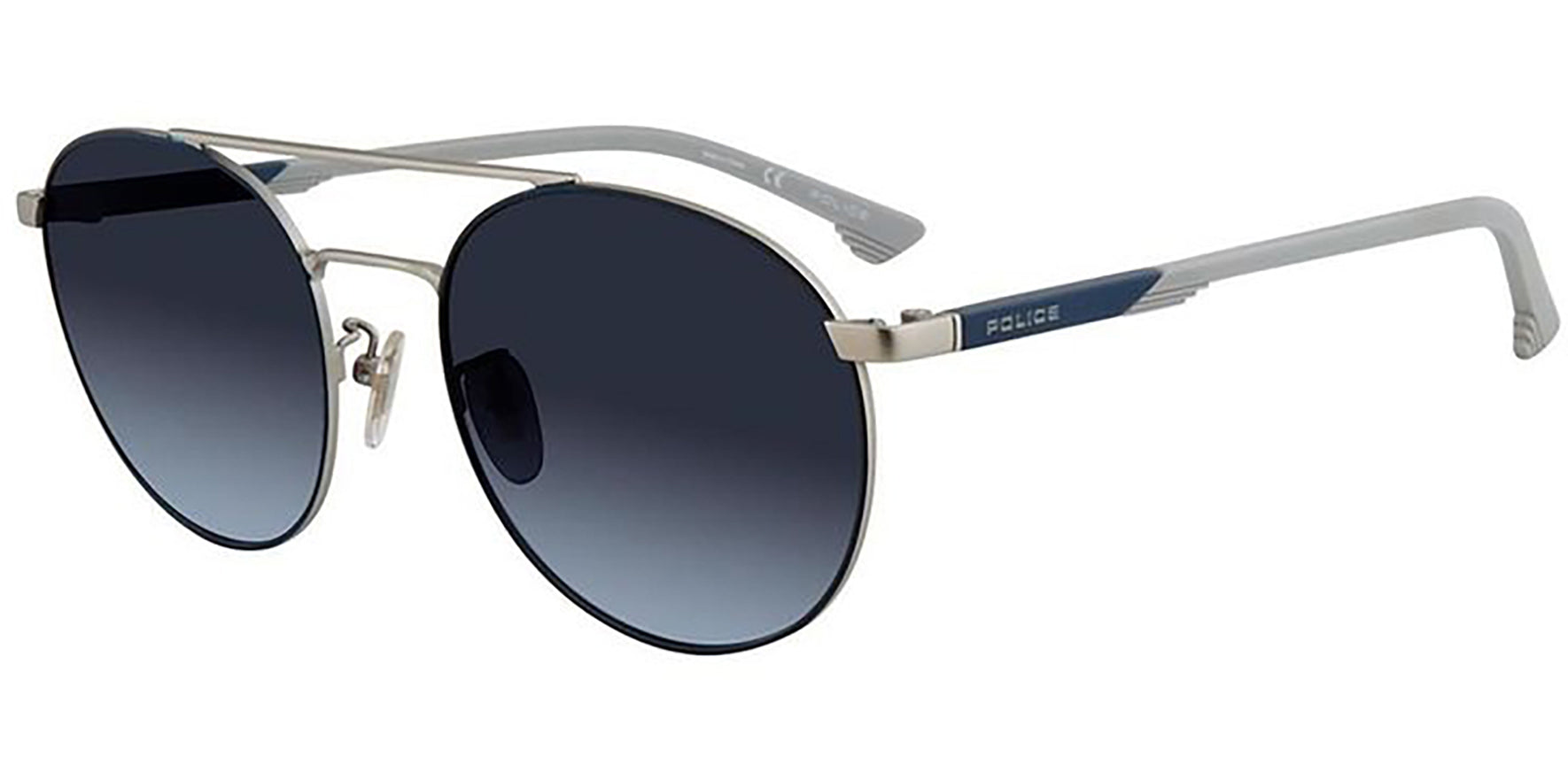 Police Storm Light 2 Round Pilot w/ Gradient Lens - Eyedictive