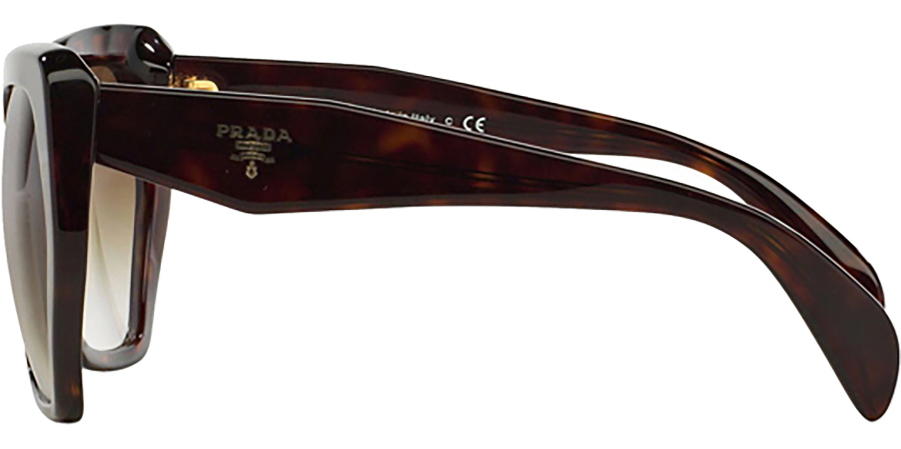 Prada Havana Geometric Butterfly - Eyedictive