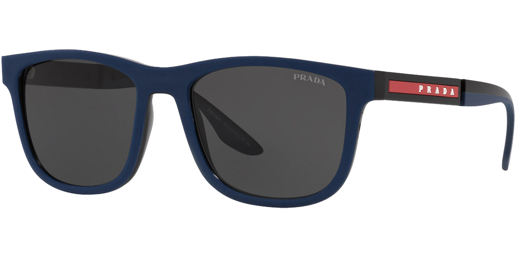 Prada Linea Rossa Navy Rubber/Black Soft Square - Eyedictive