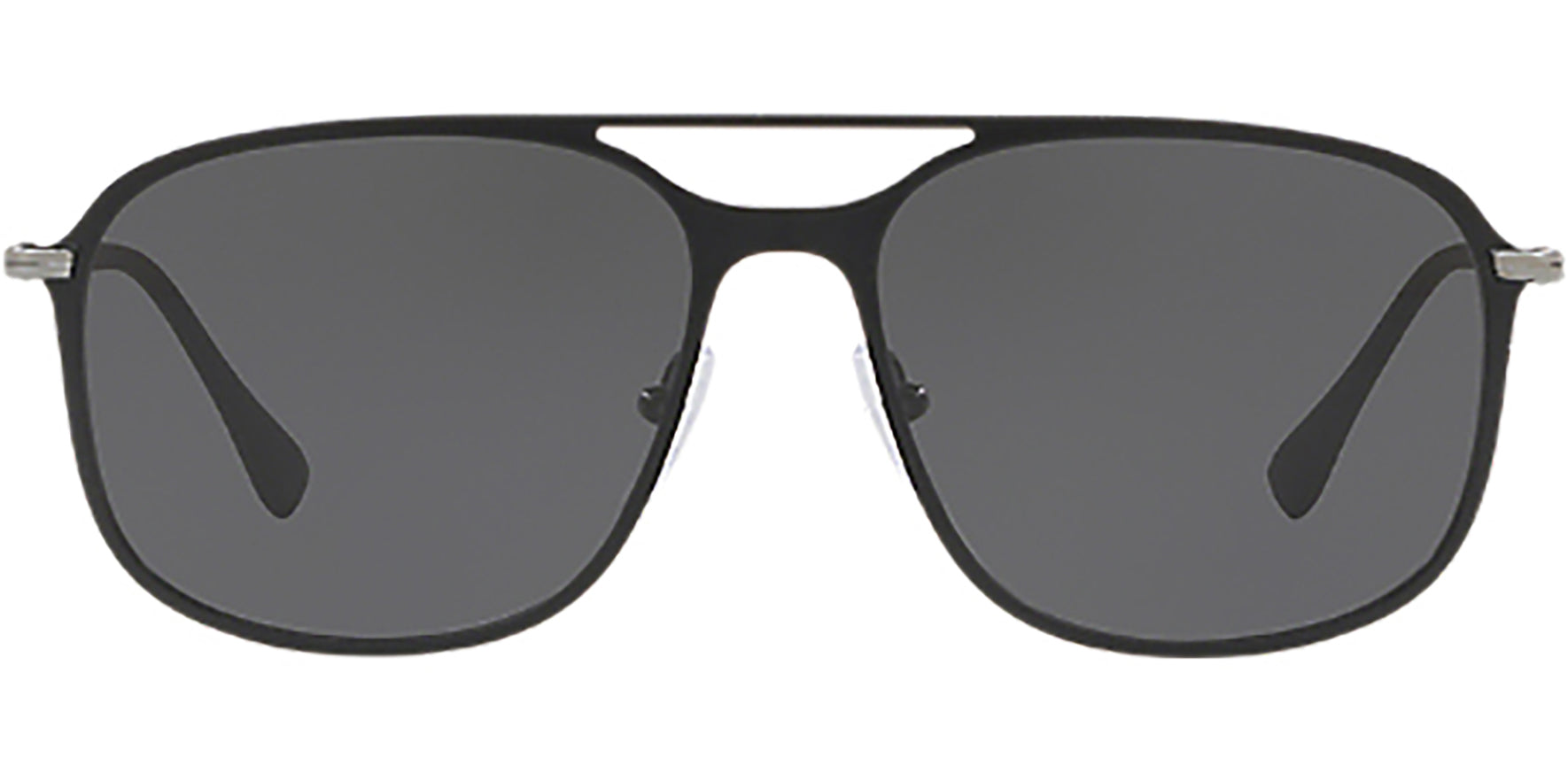Prada Linea Rossa Black/Gunmetal Pilot - Eyedictive