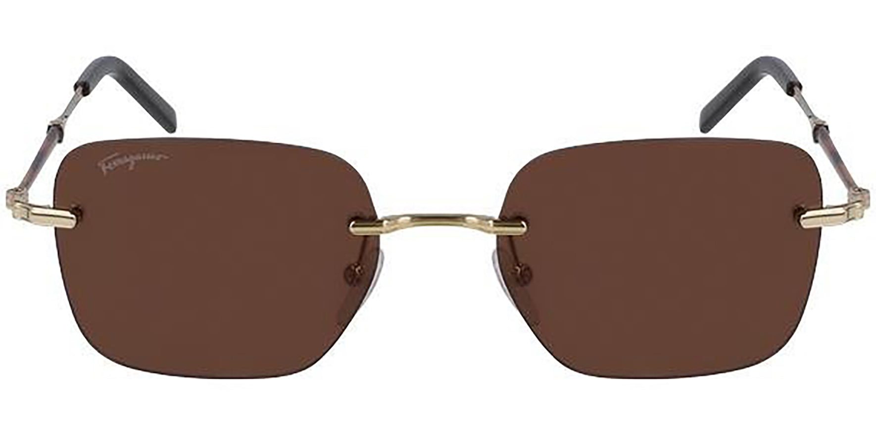 Salvatore Ferragamo Squared Rimless - Eyedictive