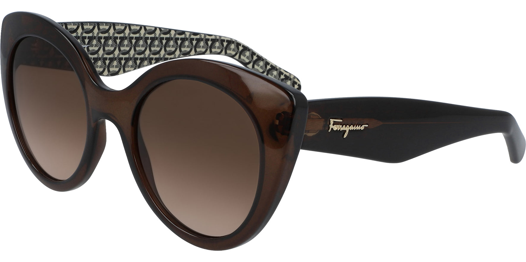 Salvatore Ferragamo Wide Temple Butterfly - Eyedictive