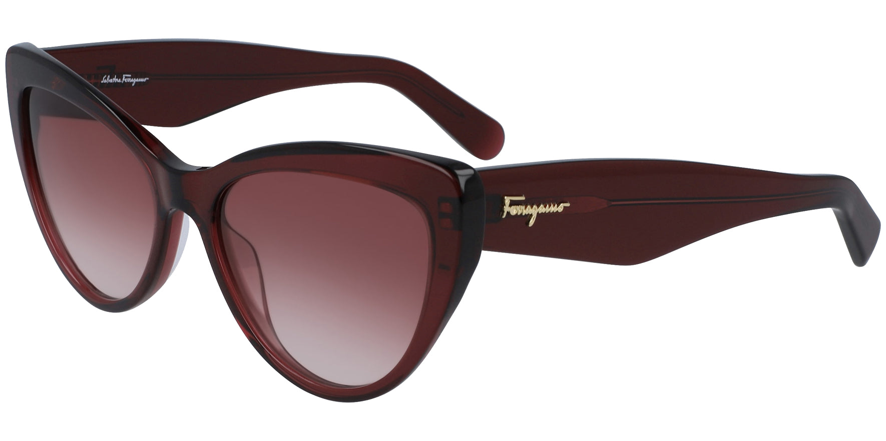 Salvatore Ferragamo Oversized Cat Eye - Eyedictive