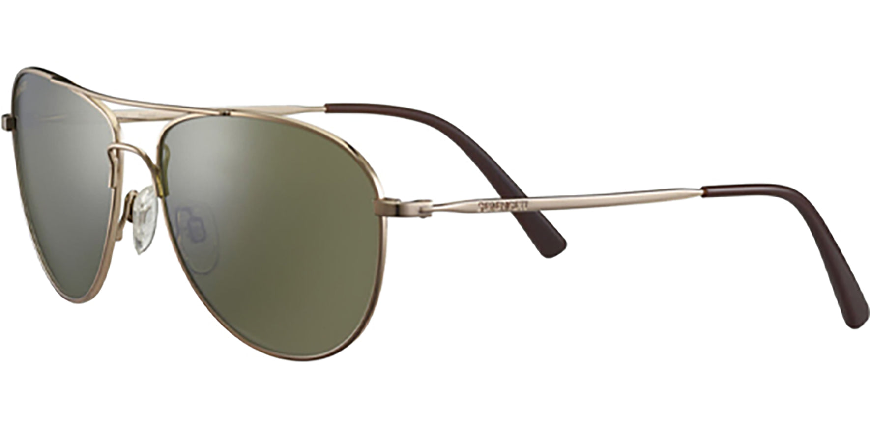 Serengeti Alghero Polarized Photochromic Glass Lens Aviator - Eyedictive
