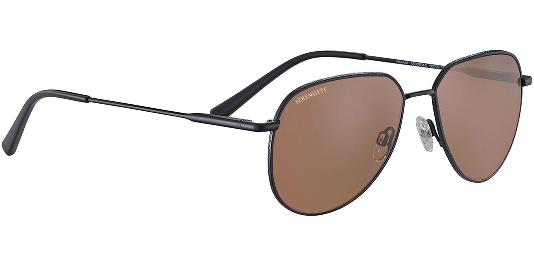 Serengeti Haywood Matte Black Pilot w/ Mineral Lens - Eyedictive