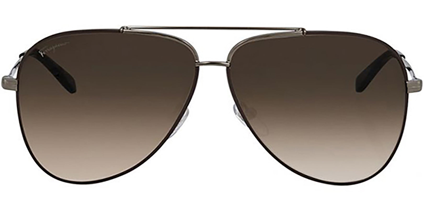 Salvatore Ferragamo Classic Two-Tone Aviator - Eyedictive