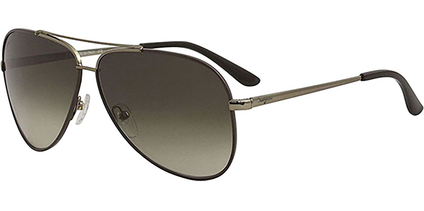 Salvatore Ferragamo Classic Two-Tone Aviator - Eyedictive