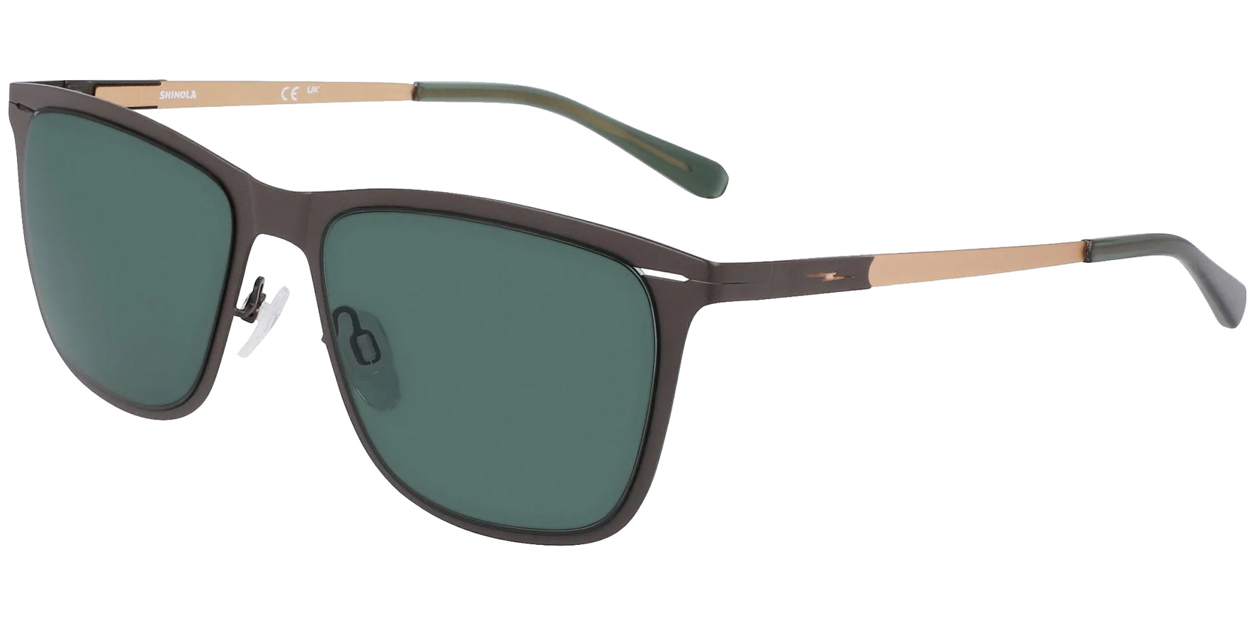 Shinola Slim Metal Soft Square w/ Flexon Temples - Eyedictive