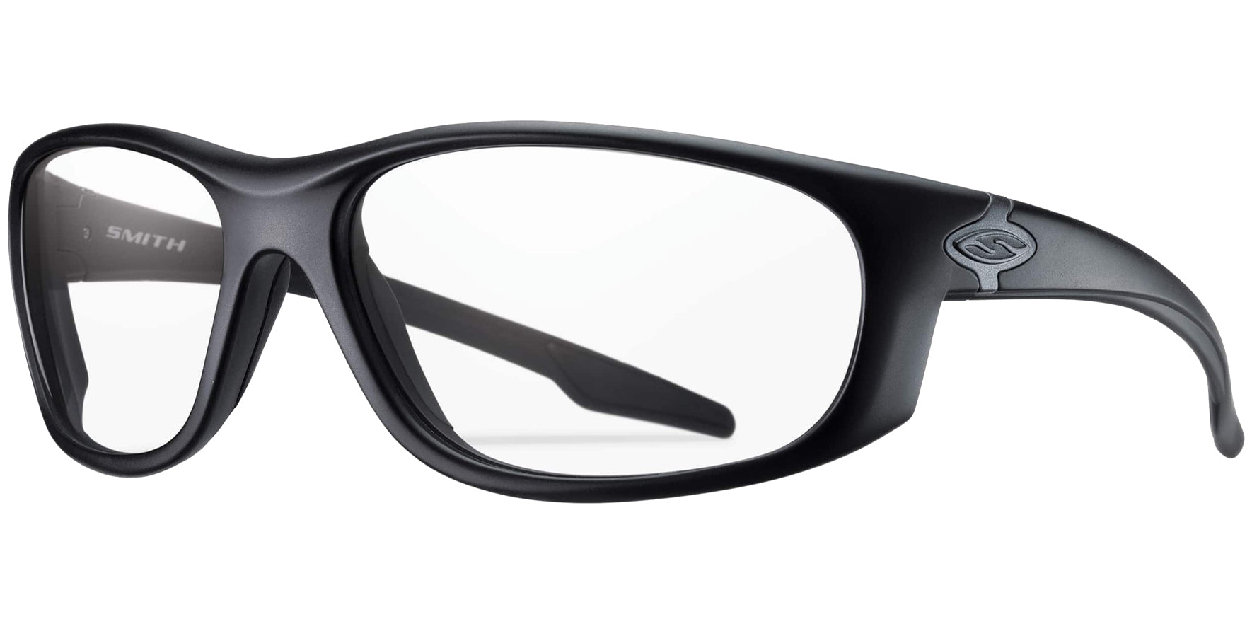 Smith Optics Chamber Elite Black Tactical Safety Glasses - Eyedictive