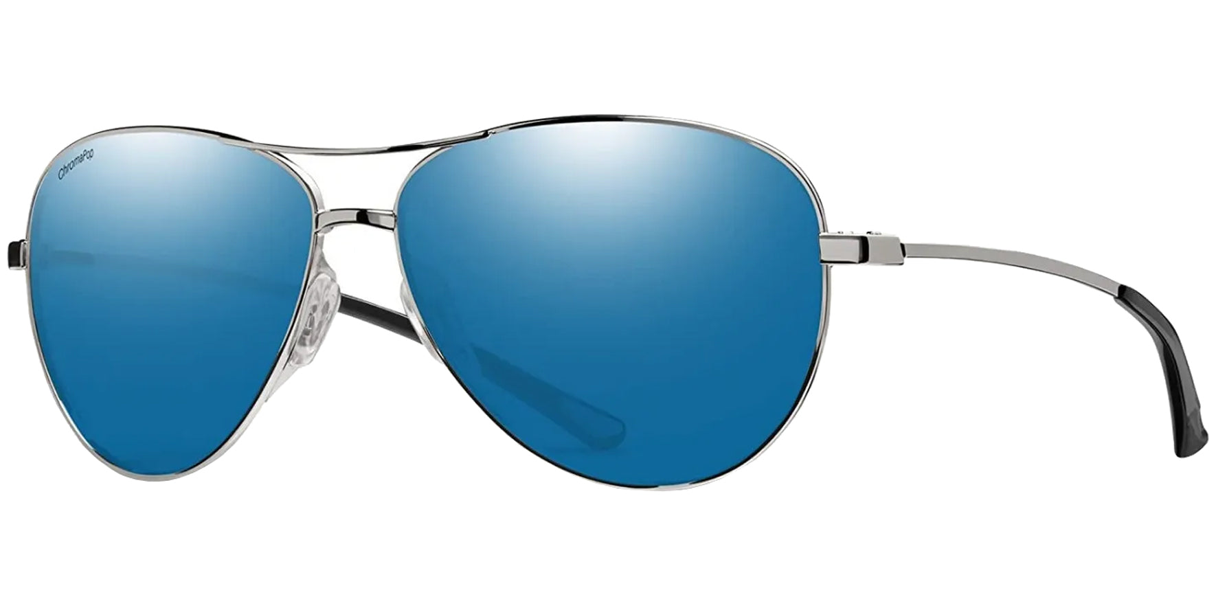 Smith Optics Langley Polarized ChromaPop Aviator w/ Mirror Lens - Eyedictive