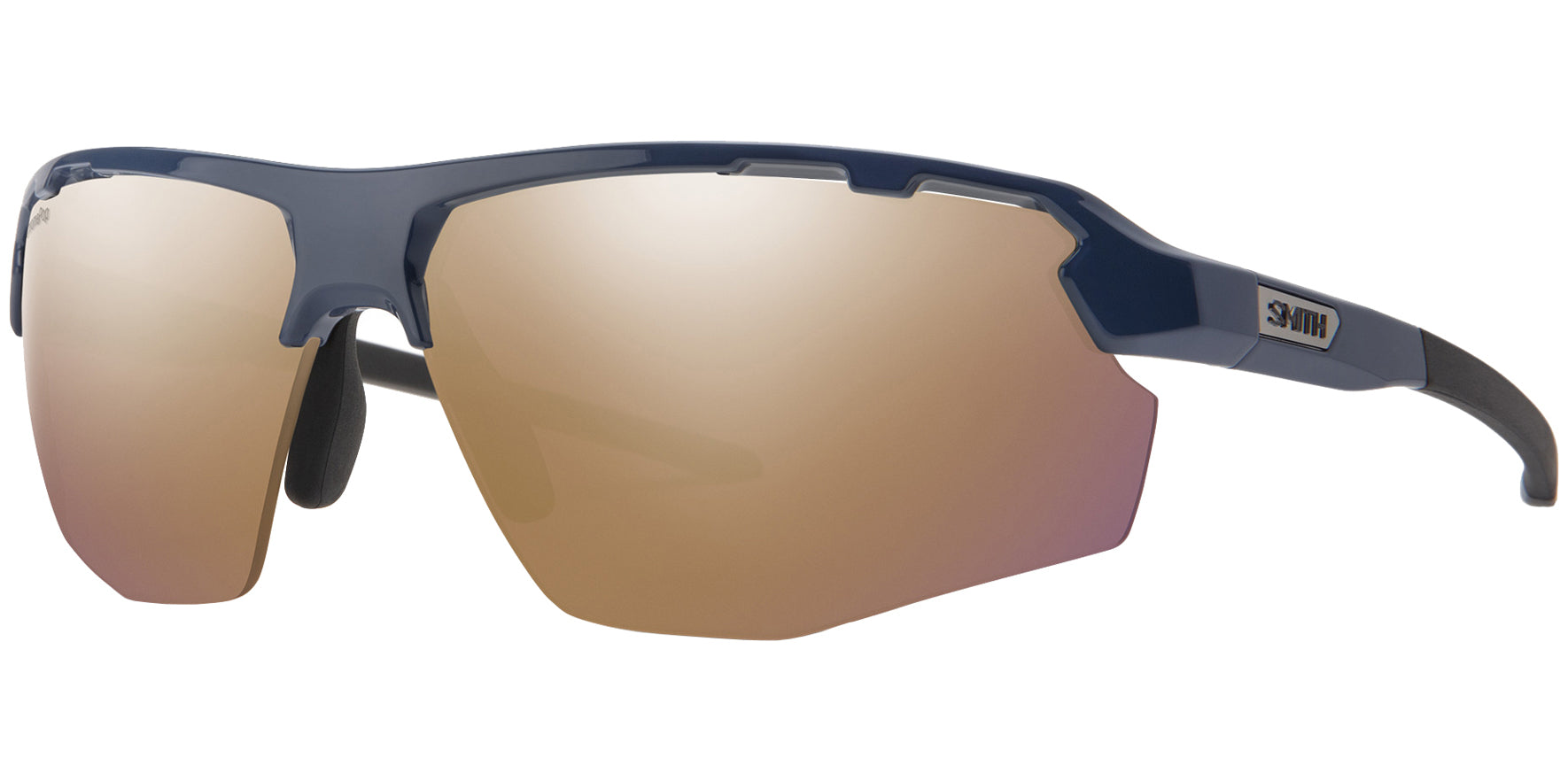 Smith Optics Resolve ChromaPop Semi-Rimless Wrap w/ Mirror Lens - Eyedictive