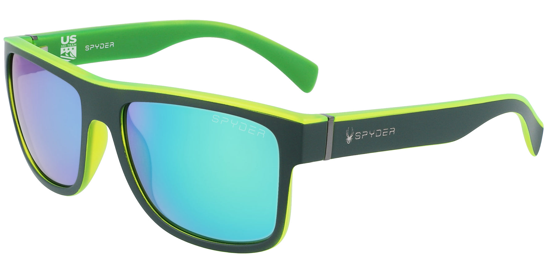 Spyder Polarized Square Sport w/ Mirrored Lens - Eyedictive