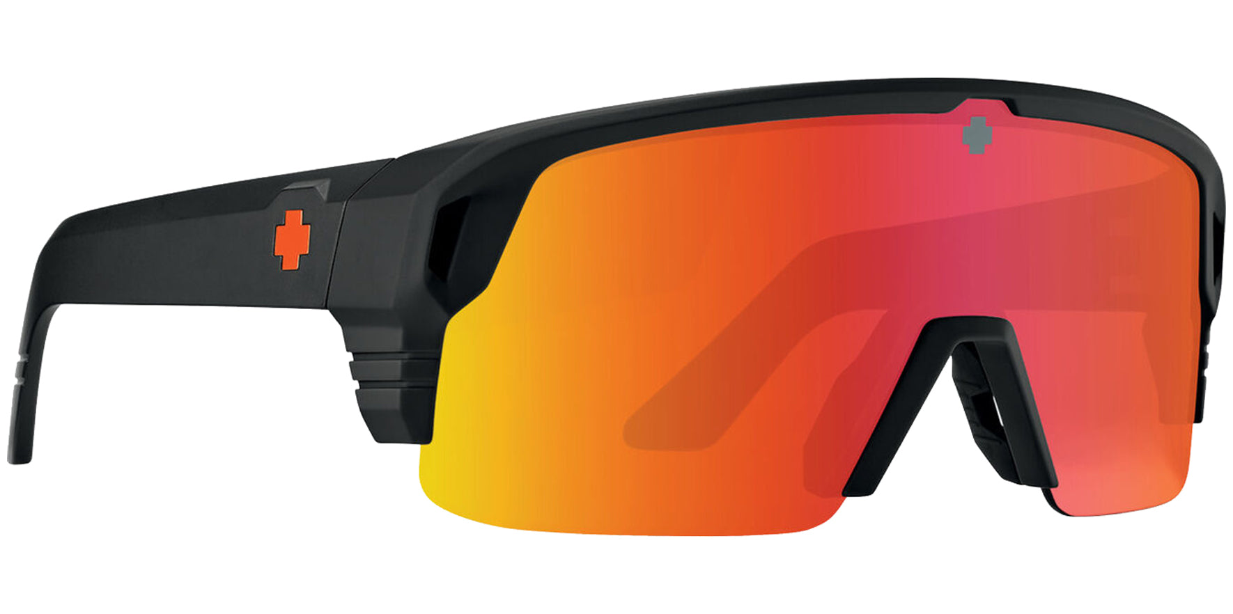 Spy Monolith 50/50 Semi-Rimless Sport Shield w/ Happy Lens - Eyedictive