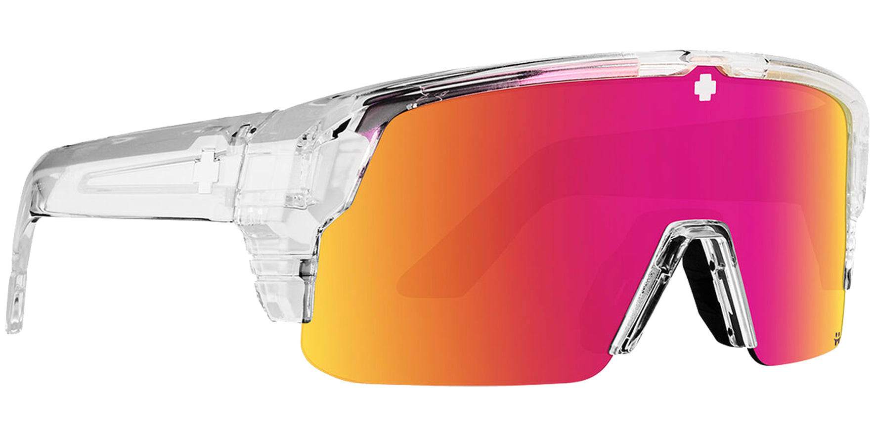 Spy Monolith 50/50 Semi-Rimless Sport Shield w/ Happy Lens - Eyedictive