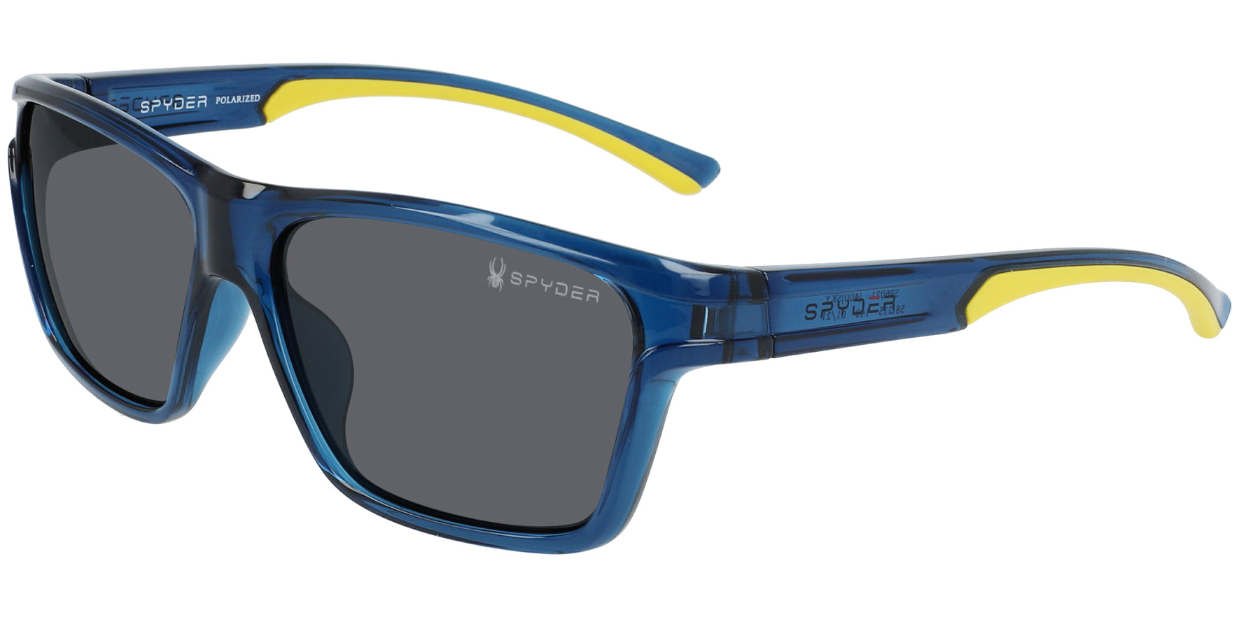 Spyder Polarized Modern Square w/ Mirror Lens - Eyedictive