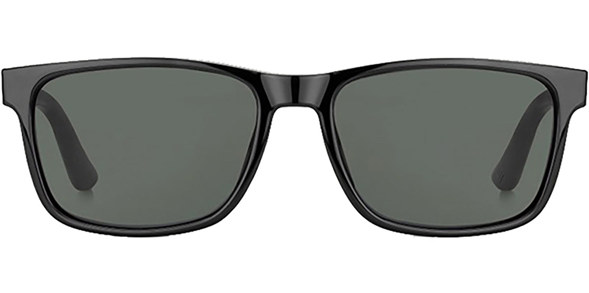 Tommy Hilfiger Shiny Black Rectangular Classic - Eyedictive