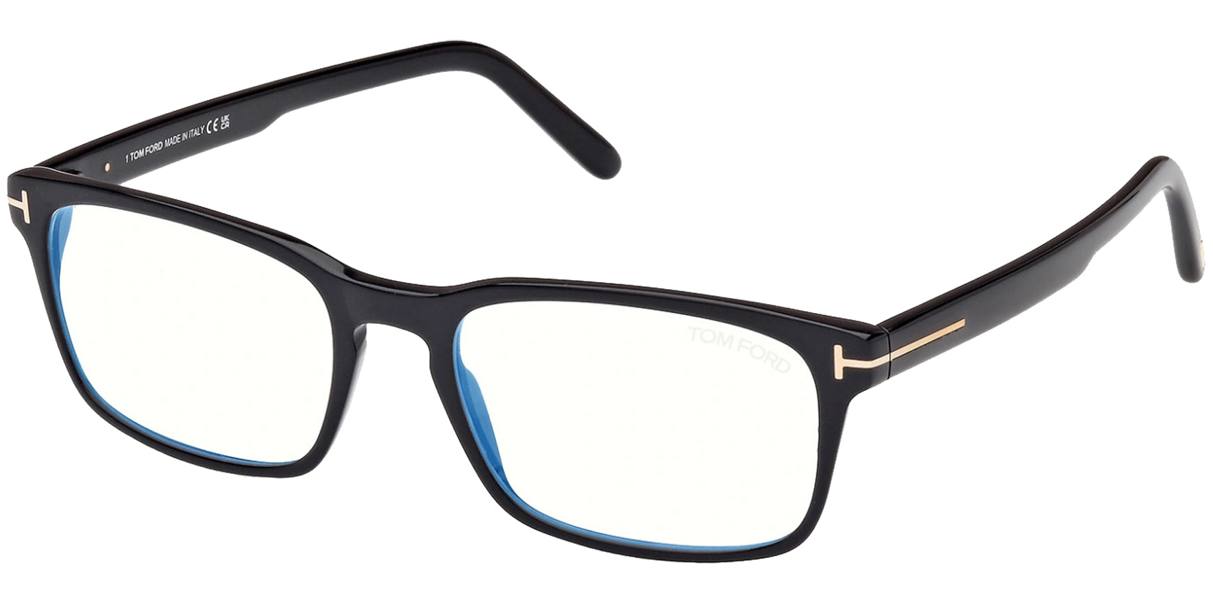 Tom Ford Blue Blocking Rectangle Eyeglass Frames - Eyedictive