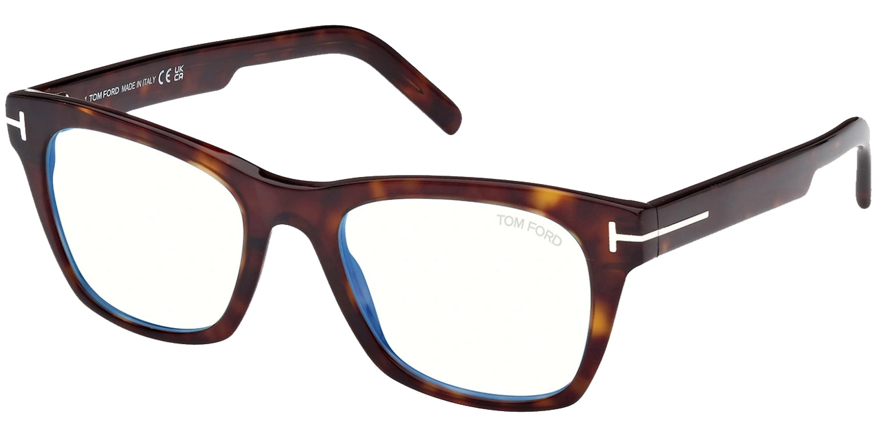 Tom Ford Blue Blocking Soft Square Classic Eyeglass Frames - Eyedictive