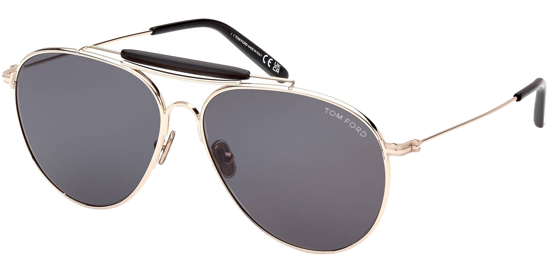 Tom Ford Raphael Rose Gold-Tone Aviator - Eyedictive