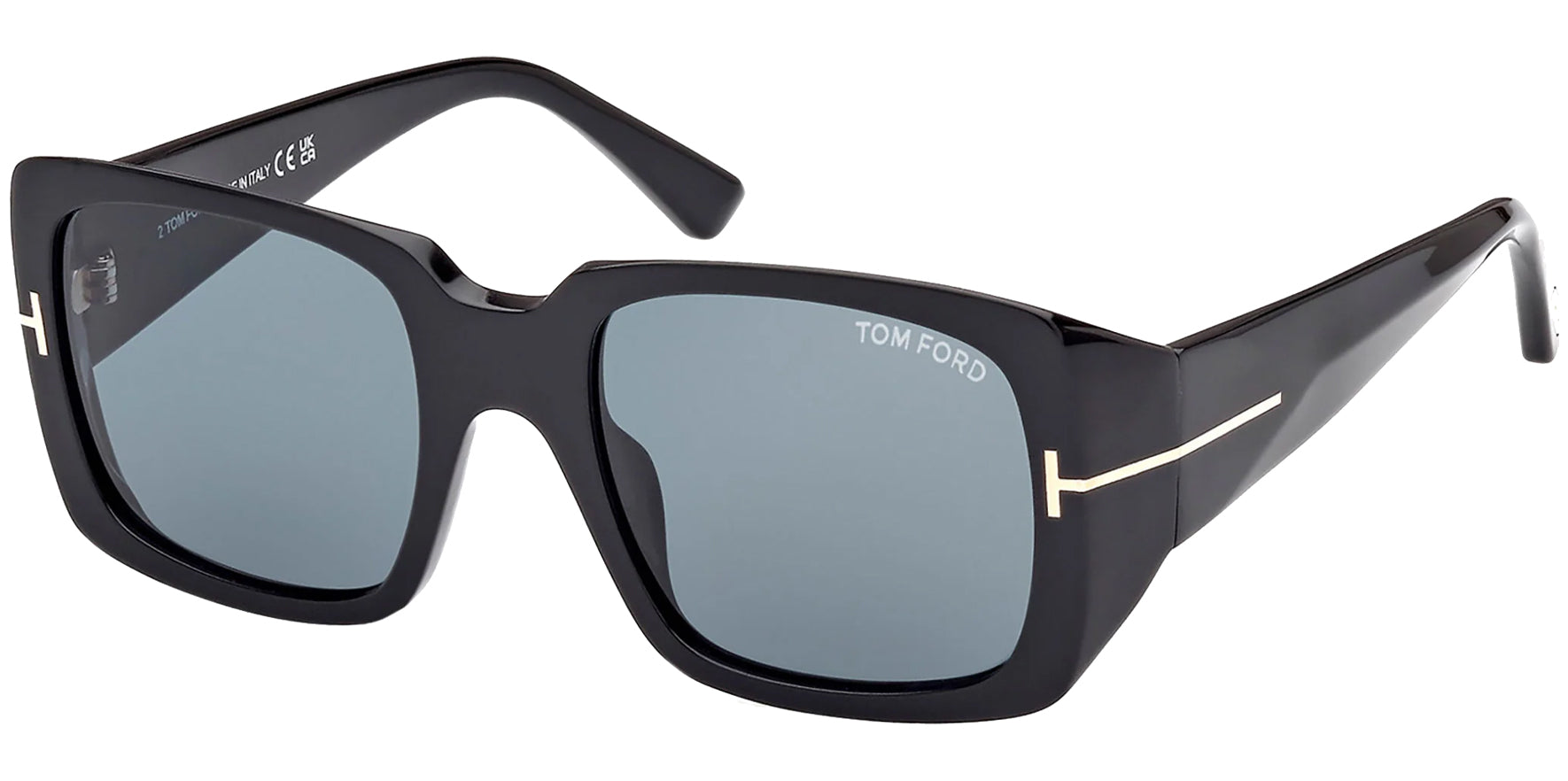 Tom Ford Ryder Black Square Sunglasses - Eyedictive